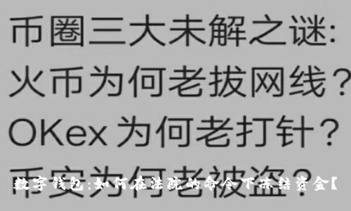数字钱包:如何在法院的命令下冻结资金?